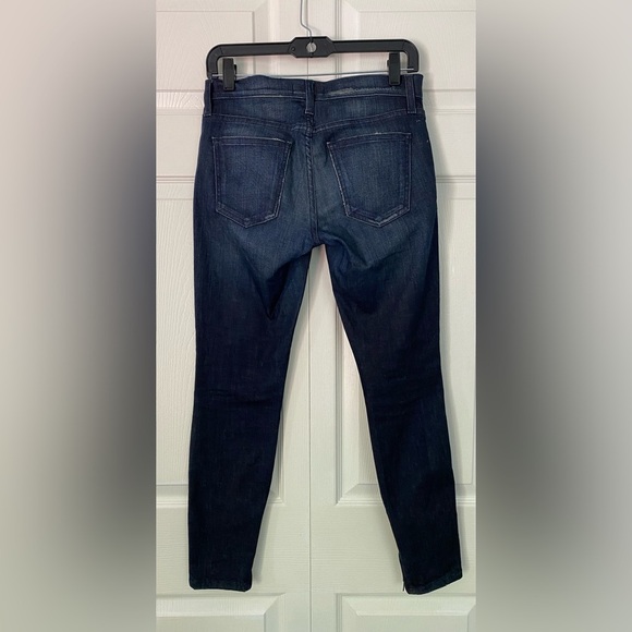 Current/Elliott Jeans Silverlake Zip Skinny Jeans in Sargent Destroy size 26 - Picture 5 of 13
